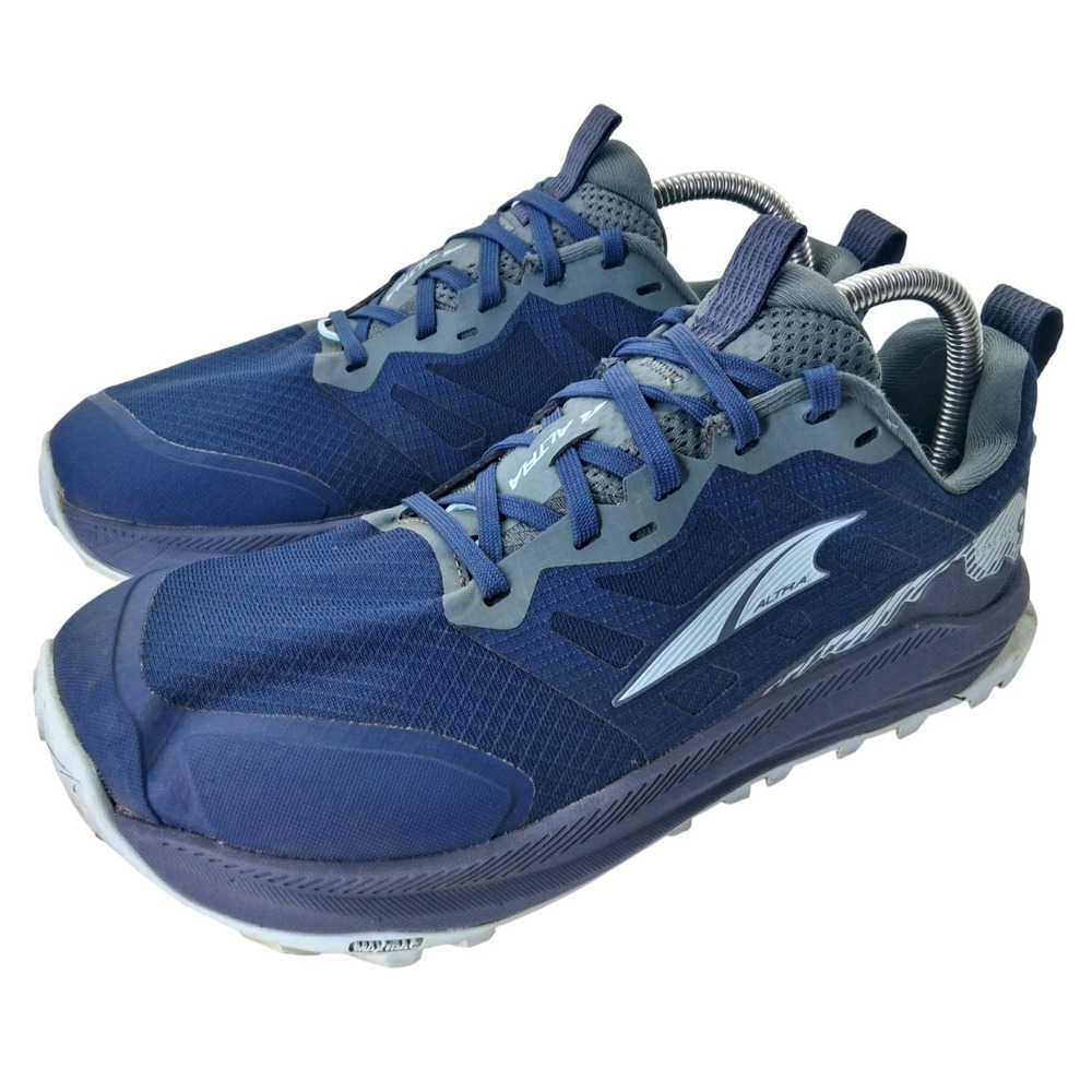 Altra Lone Peak 9 Shoes Womens Size 9 Blue Trail Running MaxTrac AL0A85PR445